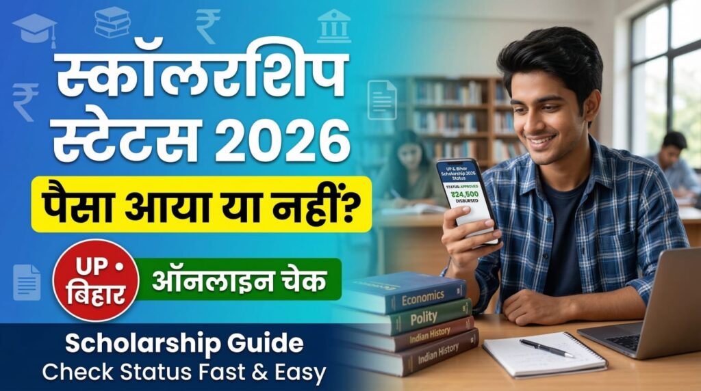 UP Bihar Scholarship Status 2026